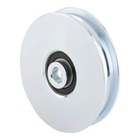 POLEA UN CANAL PARA PUERTA BASCULANTE  120 MM - 1