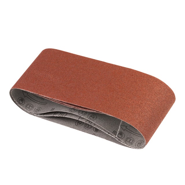3 BANDAS DE LIJA 75X457MM GRANO 80
