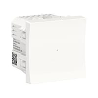 REGULADOR PULSADOR LED SERIE WISER UNICA BLANCO - 1
