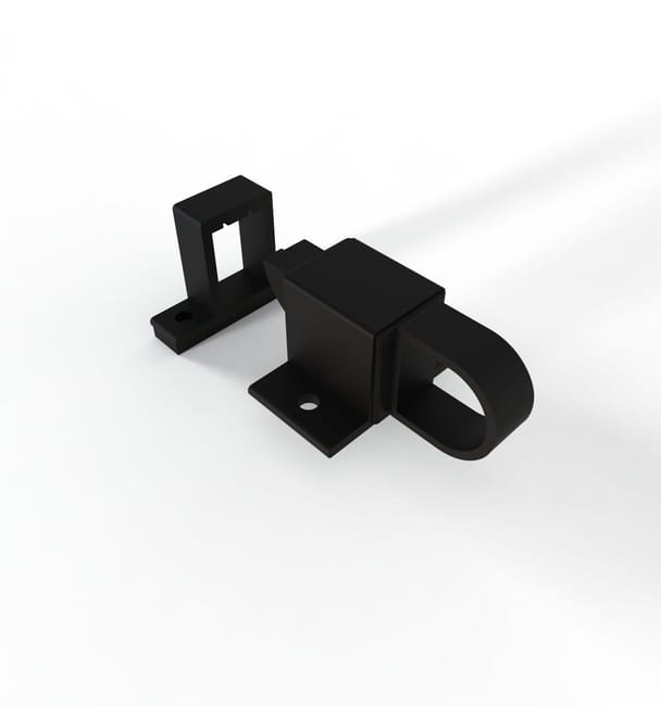 CIERRE VENTANA GOLPETE ALUMINIO NEGRO - 1