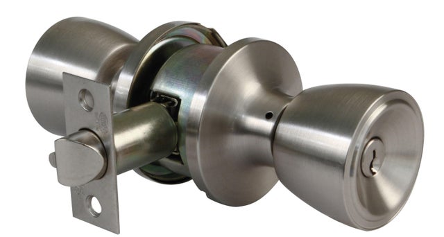 POMO PARA PUERTA DE ENTRADA CON LLAVE CROMO 600 AMIG
