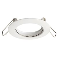 ARO DE EMPOTRAR CIRCULAR FIJO GU10 BLANCO - 1