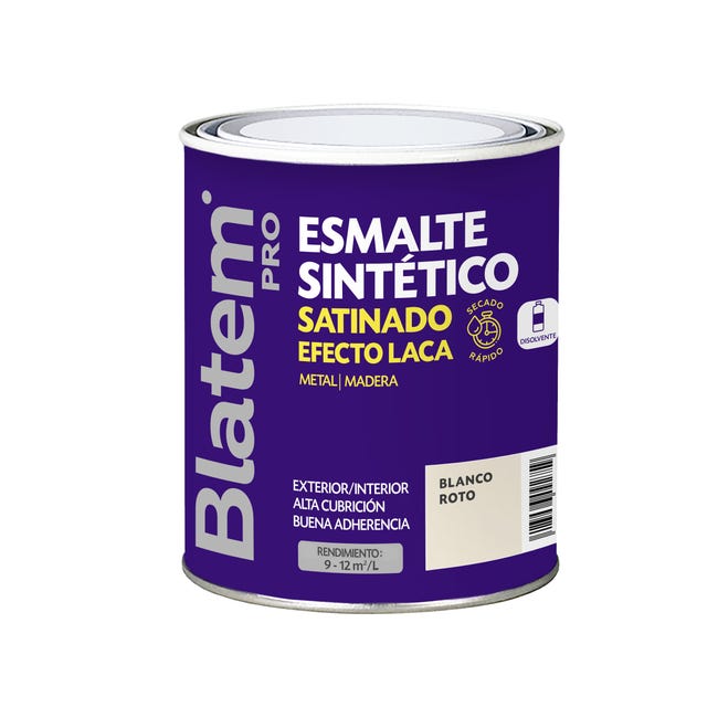 ESMALTE SINTETICO SATINADO 750ML BLANCO ROTO - 1