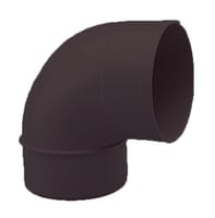 CODO DOBLE VOLUTA 45º MACHO-HEMBRA MARRÓN 110 MM - 1