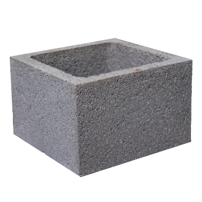 COLUMNA DE HORMIGÓN GRIS 30X30X20 CM - 1