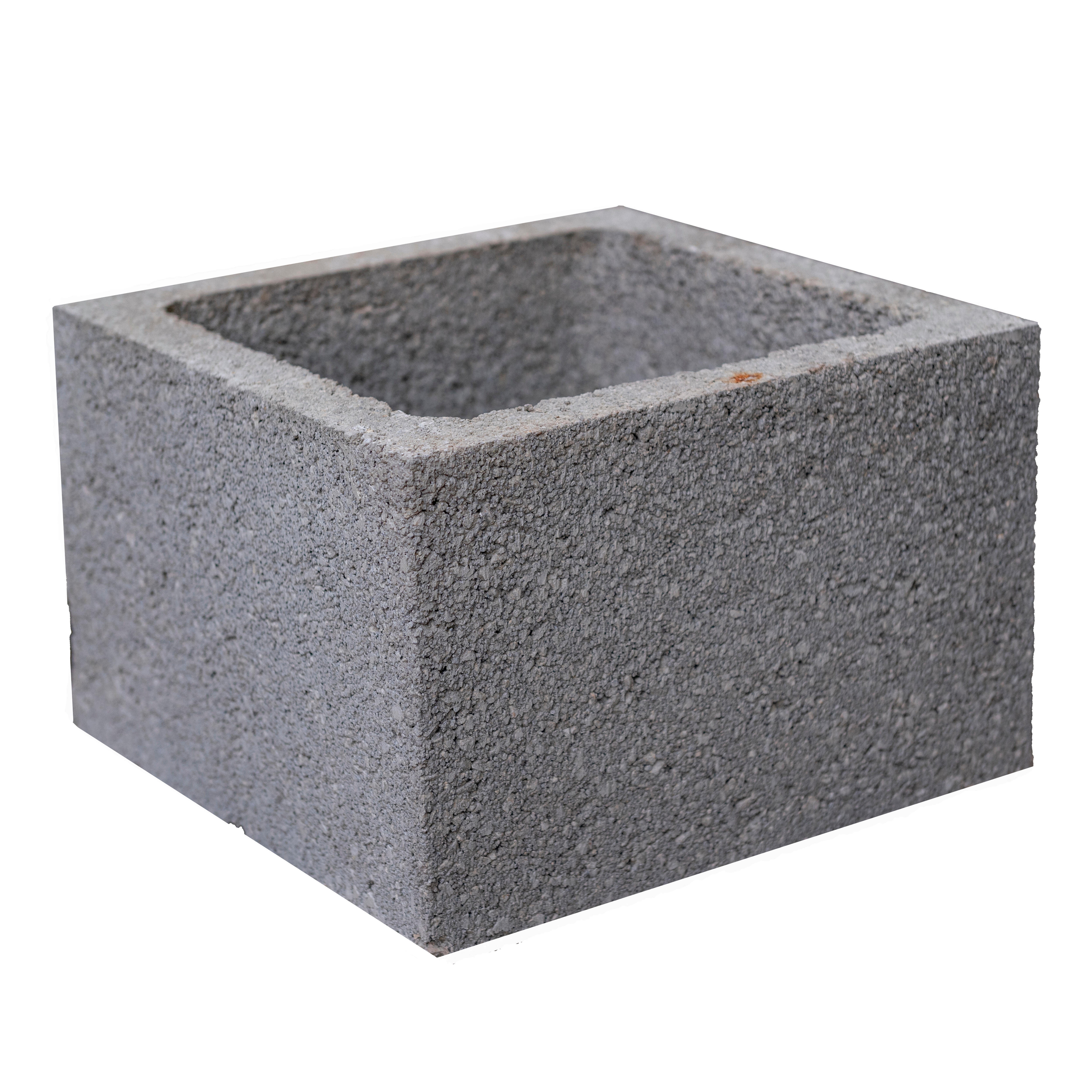 COLUMNA DE HORMIGÓN GRIS 30X30X20 CM - 2