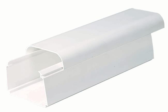 TAPA CANAL CLIMA 65X50MM 2M BLANCO - 1