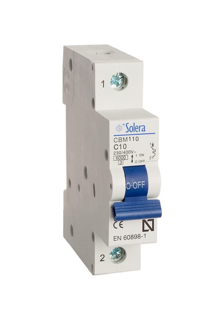 AUTOMÁTICO MAGNETOTÉRMICO 1P 10A SOLERA - 1