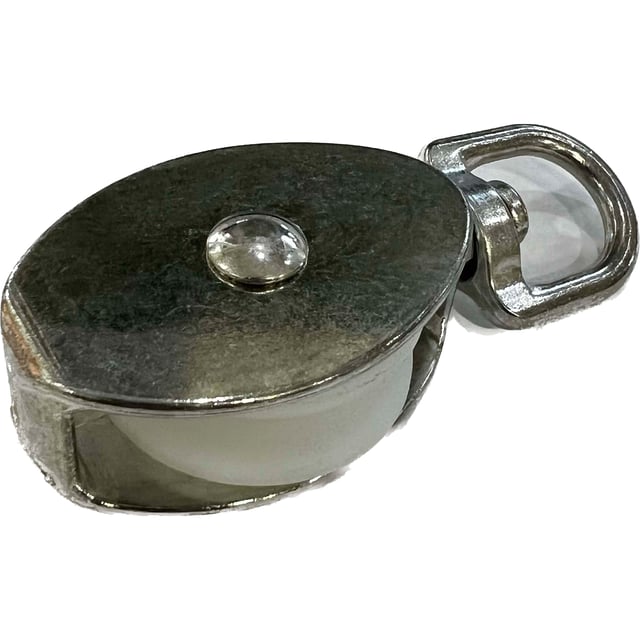 POLEA SIMPLE GIRATORIA GALVANIZADA 99 X 10 MM.