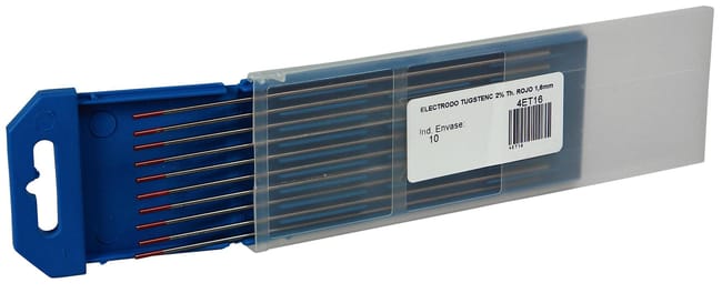 10 ELECTRODOS TUNGSTENO 1.6MM ACERO STAYER - 1