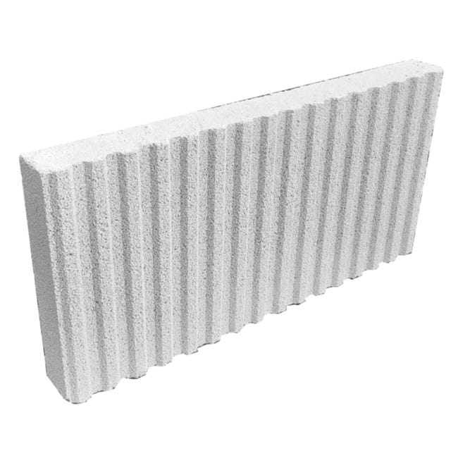 BALDOSA CORONACION R MURO BLANCO 50X24.5X5 CM - 1