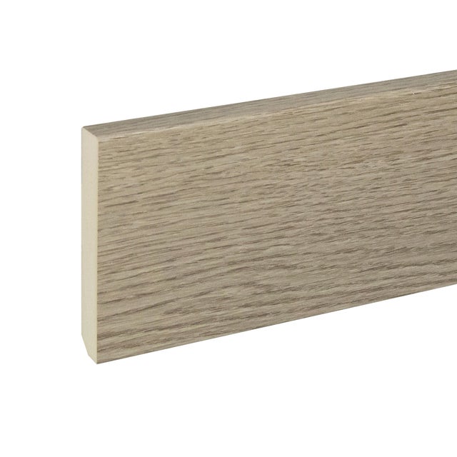 RODAPIE WPC ROBLE NATURAL 224 X 9 X 1,2 CM