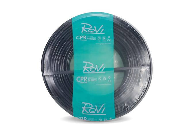 CABLE ELÉCTRICO RV-K 3G 2.5MM2 NEGRO 100M - 1