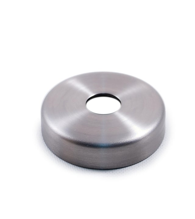 EMBELLECEDOR SUJECION PARED A PASAMANOS AISI316 SATINADO