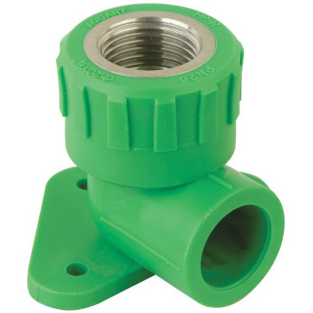 CODO 90º PARA PARED 20MMX1/2