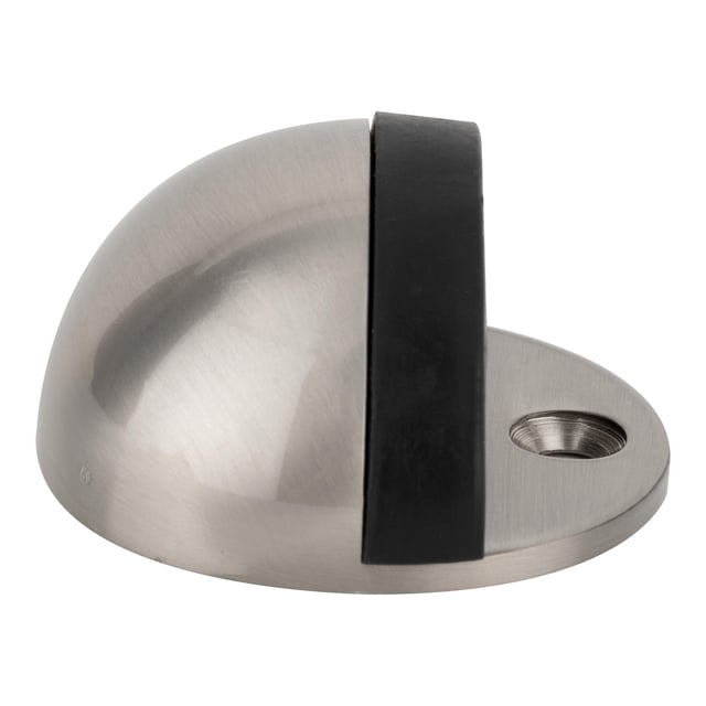 TOPE PARA PUERTA DE METAL ATORNILLADO CROMADO