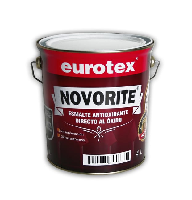 ESMALTE SINTÉTICO SATINADO ANTIOXIDANTE NOVORITE 4L GRIS PERLA - 1