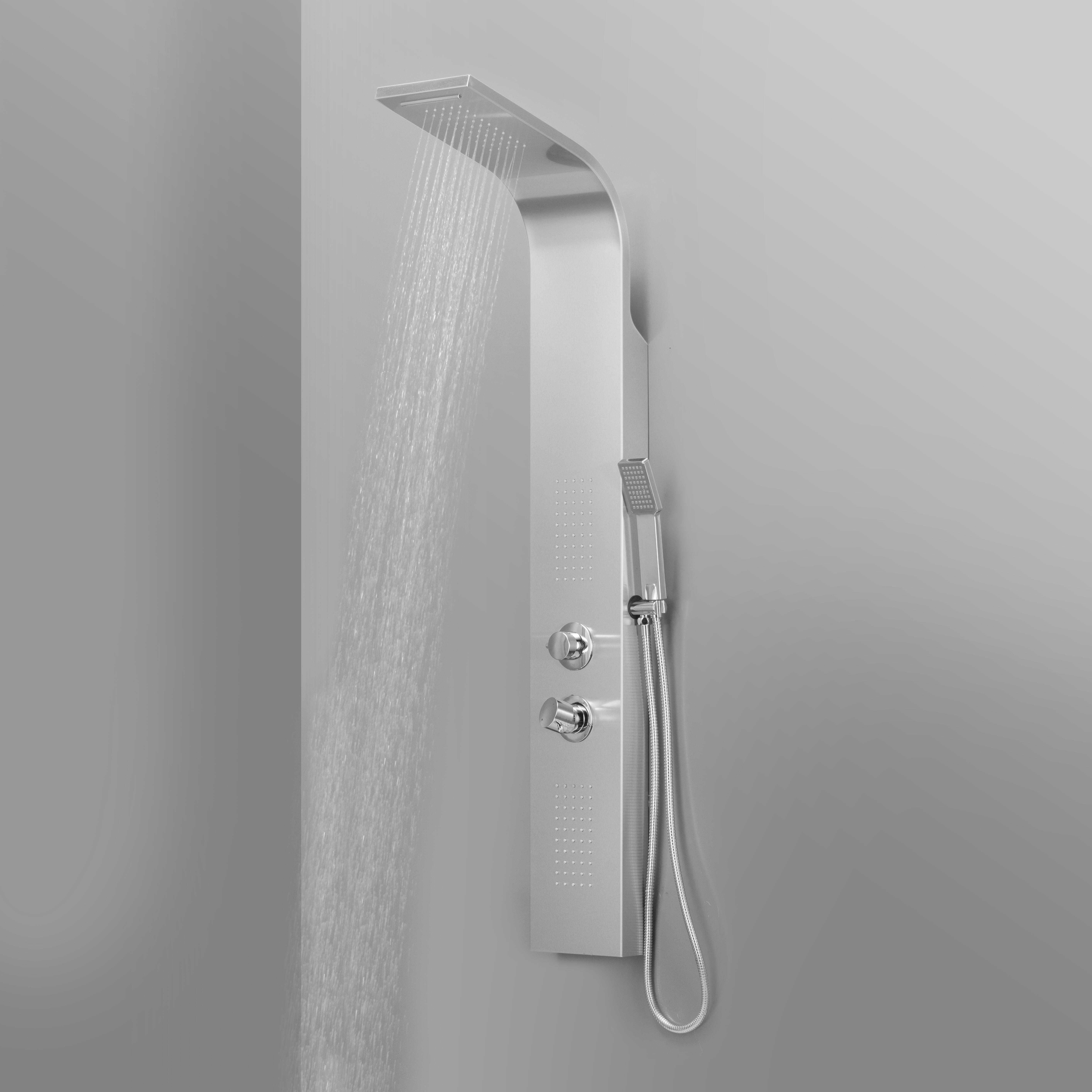 Coluna de hidromassagem MONOCOMANDO SENSEA ICONE CROMADO - 2