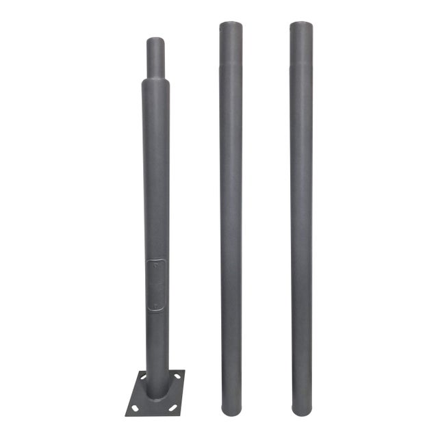 POSTE FAROLA UNIVERSAL CON REGISTRO GRIS 3M