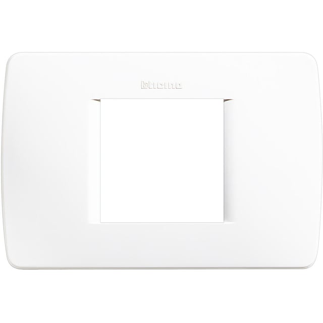 MARCO 2 MODULOS CAJA RECTANGULAR MATIX BLANCO