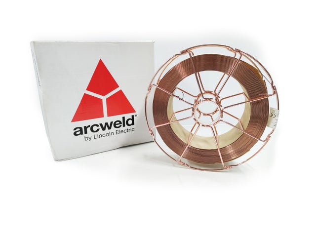 BOBINA HILO SOLDAR MACIZO 1MM 15KG ARCWELD/ LINCOLN