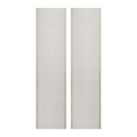 KIT PUERTAS DE ARMARIO CORREDERAS 235 X 60 CM 2 UNIDADES + GUIAS - 1