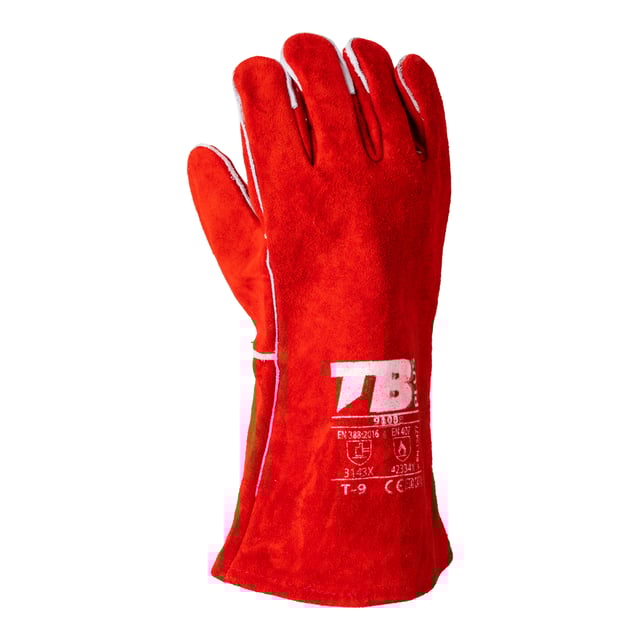 GUANTE SERRAJE SOLDADOR ROJO T9 TOMAS BODERO 910B