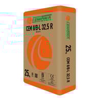 CEMENTO GRIS LEMONA 32,5R 25 KG - 1