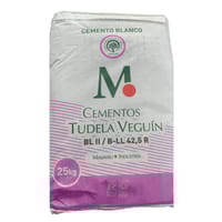 CEMENTO BLANCO TUDELA VEGUIN 42,5R 25 KG - 1