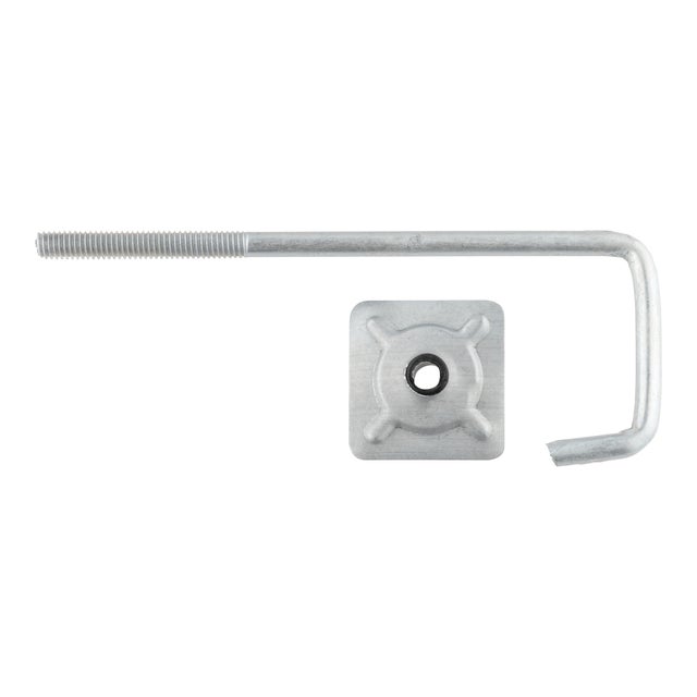 GANCHO PARA SUJECIÓN CUBIERTAS METÁLICA 170X44MM 20UDS