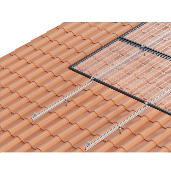 SOPORTE COPLANAR 5 MODULOS 01V5 CLIP SUNFER