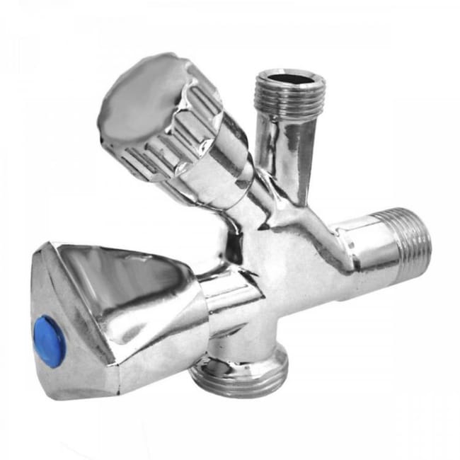 LLAVE DE ESCUADRA CON GRIFO LAVADORA Ø 1/2