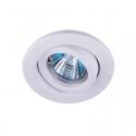 ARO DE EMPOTRAR ACERO Ø 105mm BASCULANTE BLANCO