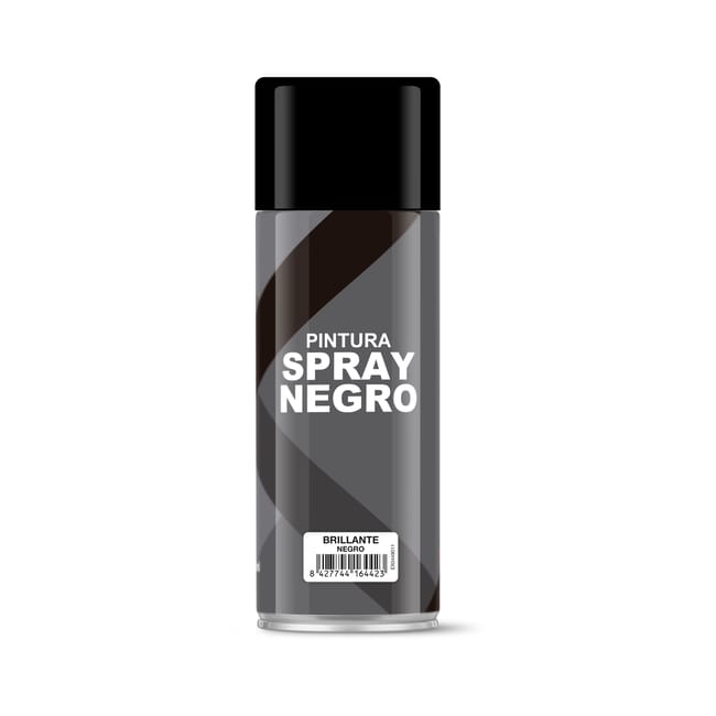 ESPRAY PINTURA BRILLANTE 400ML NEGRO - 1