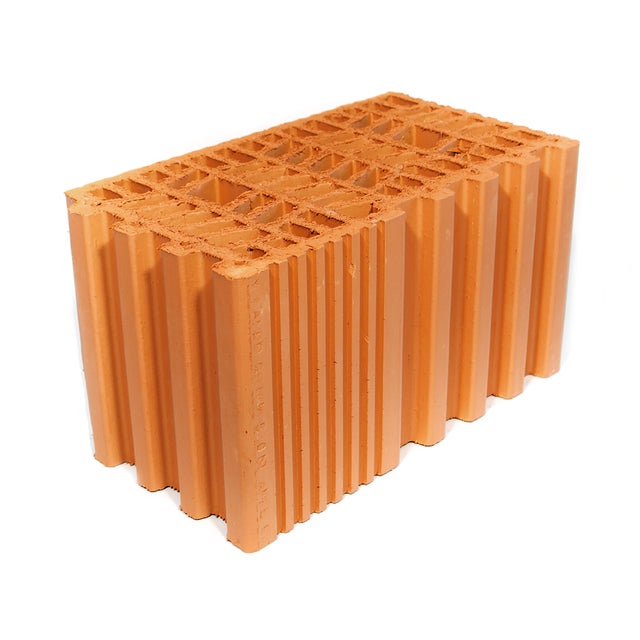 BLOQUE LADRILLO TERMOCERÁMICO ESQUINA 30X19X14 CM