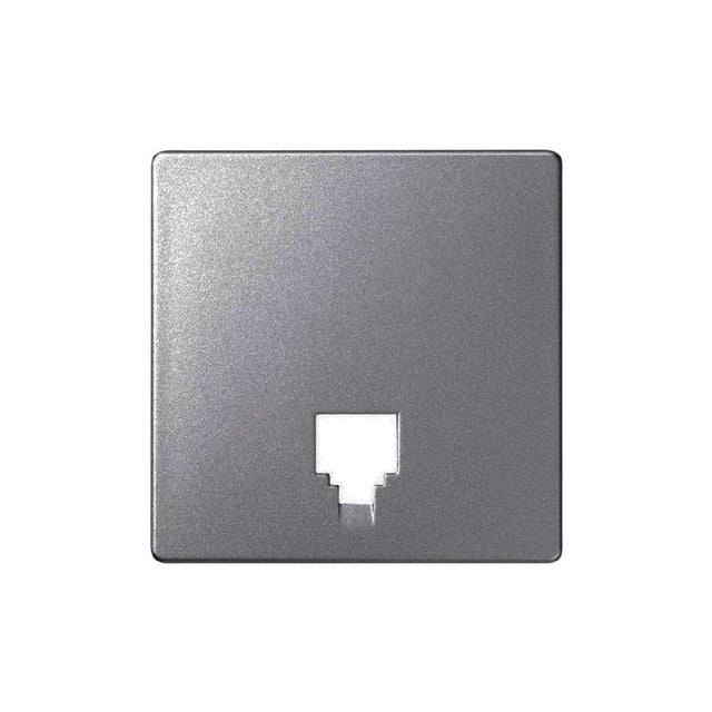 TAPA TOMA TLF SERIE SIMON 82 CONCEPT TITANIO