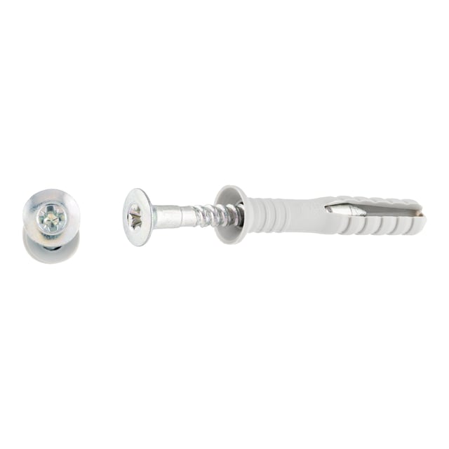 TACO DE GOLPE DE NYLON DIÁMETRO 6MM LONGITUD 40MM NOUTAC 100UDS