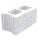 BLOQUE DE HORMIGÓN SPLIT BLANCO 39X19X19 CM - 1