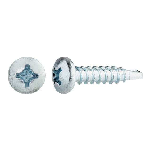 TORNILLOS ROSCA CHAPA PARA METAL CINCADOS 3,5X16MM. 500UDS