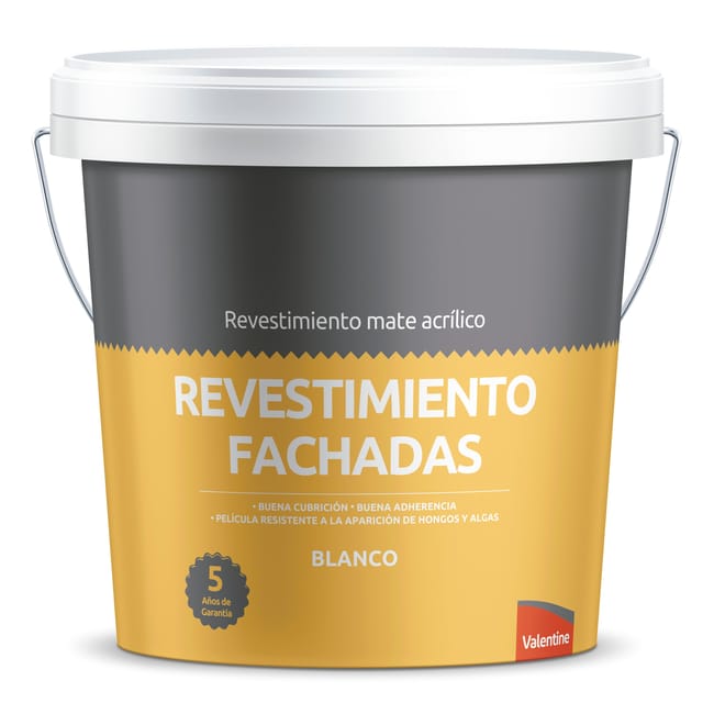BASE PINTURA FACHADAS MATE BM 15L TONOS CLAROS - 1