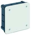 CAJA DE REGISTRO ELÉCTRICO 100X100X45MM PARA EMPOTRAR DE INTERIOR CON TAPA DE TORNILLOS - 1