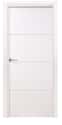 PUERTA INTERIOR EN BLOCK LACADA BLANCA 3L 72,5 CM DERECHA - 1