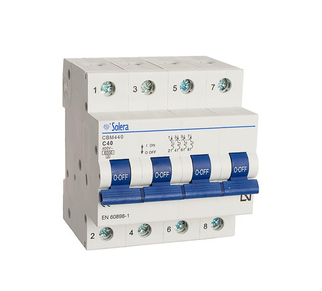 AUTOMÁTICO MAGNETOTÉRMICO 4P 40A SOLERA