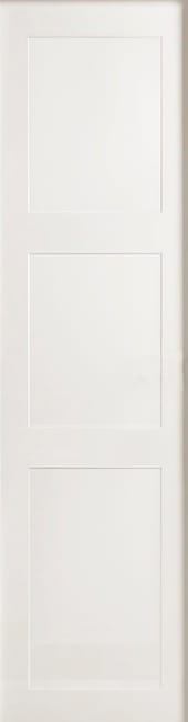 PUERTA DE ARMARIO CORREDERA MELAMINA BLANCA ANCHO 80CM - 1