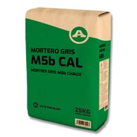 MORTERO SECO GRIS M5B CON CAL AYMAR 25 KG - 1