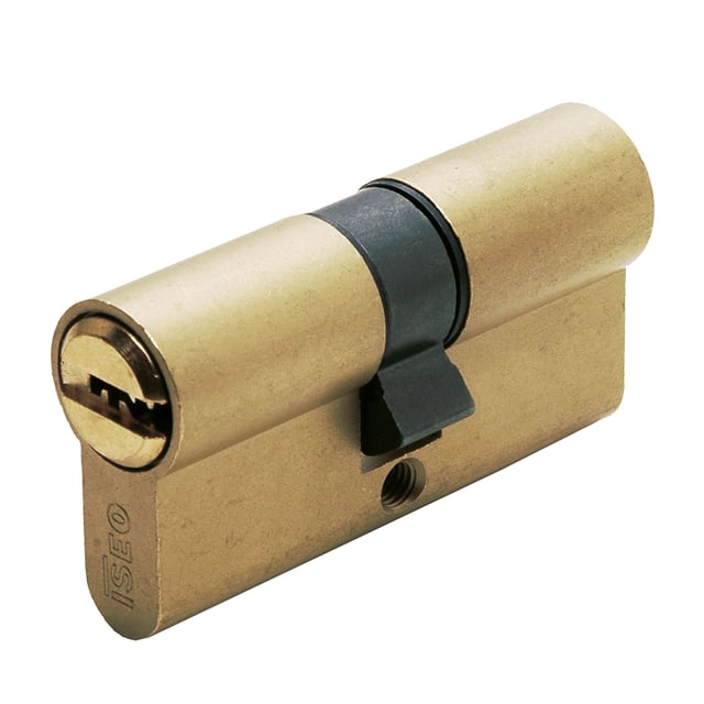 CILINDRO BOMBIN 30 X 40 MM PUNTOS R6 + 10 LLAVES LATON ISEO