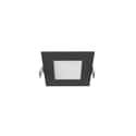 DOWNLIGHT LED EMPOTRAR CUADRADO NEGRO 6W CCT - 1