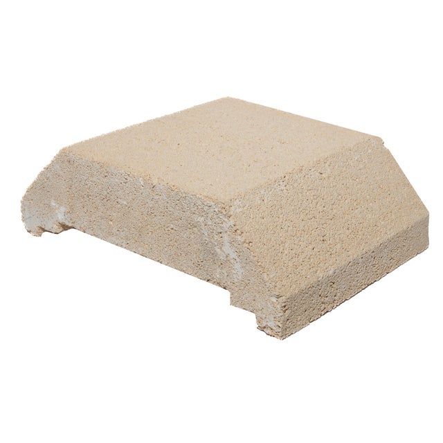 ALBARDILLA DE HORMIGÓN CREMA 19X25X6 CM