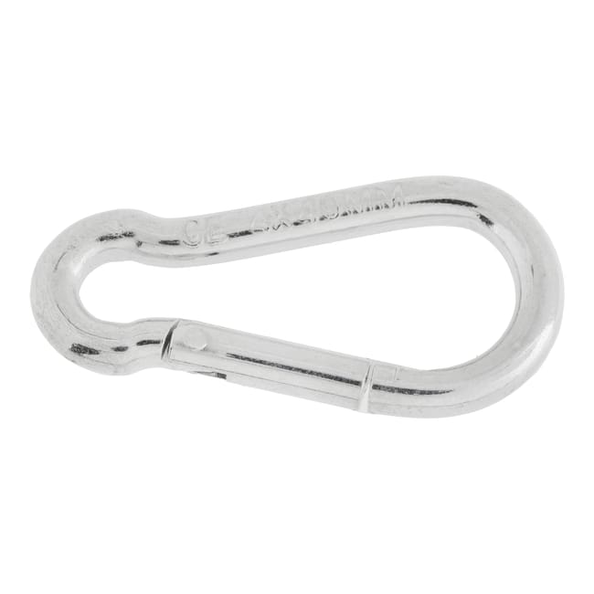 MOSQUETON  BOMBERO GALVANIZADO 5 MM. 4 UDS - 1