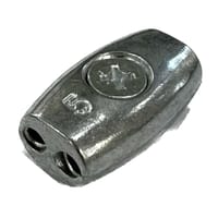 SUJETACABLE SUPER SIMPLE GALVANIZADO 6 MM. 4 UDS - 1